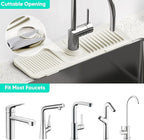 17.7inch Faucet Mat for Kitchen Sink Faucet Mat Kitchen Sink Splash Guard - Image 5