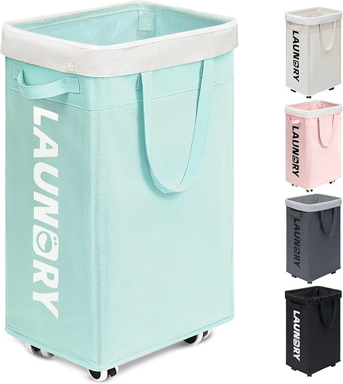 Goodpick Rolling Laundry Basket by Goodpick