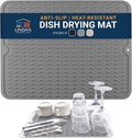 Silicone Dish Drying Mat for Kitchen Counter by LindasEssentials