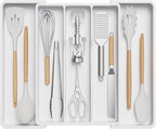 Lifewit Utensil Organizer for Kitchen Drawers, Expandable Cooking Utensil Tray by Lifewit