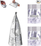 Reusable Aluminum Foil Storage Bags, Leak-Proof Stand-Up Bags by Unknown