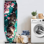 Nuxovilar Otter with Cherry Blossoms Ironing Board Cover, This Cover Fits Most - Image 3
