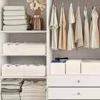 Criusia Drawer Organizer Clothes, 10 Pack Dresser Organizer - Image 7