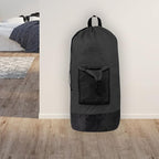 Laundry Bag Backpack with Shoulder Straps and Mesh Pocket Laundry Backpack - Image 5