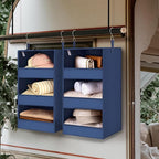 GRANNY SAYS 3-Shelf Closet Organizers and Storage, Foldable Hanging Closet - Image 5