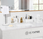 Luxspire Resin Toothbrush Holder, 5 Slots Hygienic Handmade Toothbrush Storage - Image 7