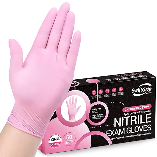 Nitrile Disposable Gloves by SwiftGrip
