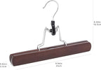 Amazon Basics Wooden Pants Hangers Closet Organizer - Image 3