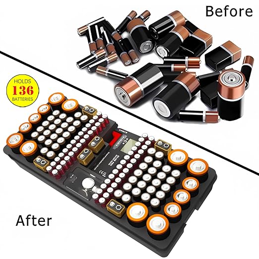 Battery Organizer Storage Case - Image 4