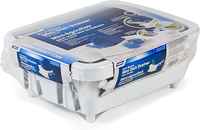 Camco RV Mini Dish Drainer & Tray - Image 10