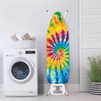 Tie Dye Vortex Printed Ironing Board Cover, Comfy Stretchy Iron Board Protector - Image 3
