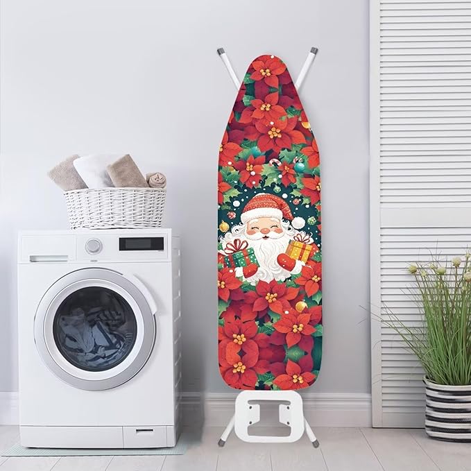 Heavy Duty Ironing Board Cover and Pad Thick Stain Resistant Padding Scorch & - Image 3