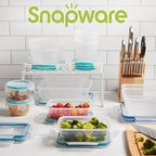 Snapware Total Solutions Plastic Food Storage Containers Set, Airtight & - Image 6