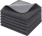 KinHwa Kitchen Washcloths for Dishes Absorbent Microfiber Dish Cloths Quick Dry by KinHwa