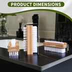 4 Pack Wooden Nail Brush - Image 3