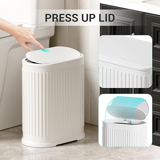 1.8 Gallon Bathroom Trash Can - Image 4