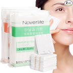 444PCS Square Cotton Pads for Face, Ultra Soft & Lint-Free & Textured, Facial by Noverlife