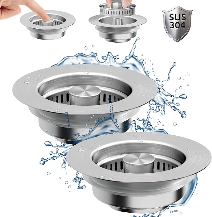 NinjaTiger Kitchen Sink Drain Strainer by NinjaTiger