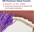 JOLLY CHEF 100 Disposable Hand Towels, Soft and Absorbent Linen Feel Dinner - Image 4