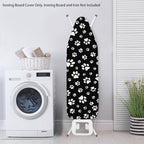 White Dog Paws Ironing Board Cover Heat Reflective Iron Pad - Image 3