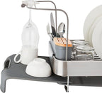 KitchenAid Compact to Full Size Expandable, Rust Resistant Satin Coated Dish - Image 4