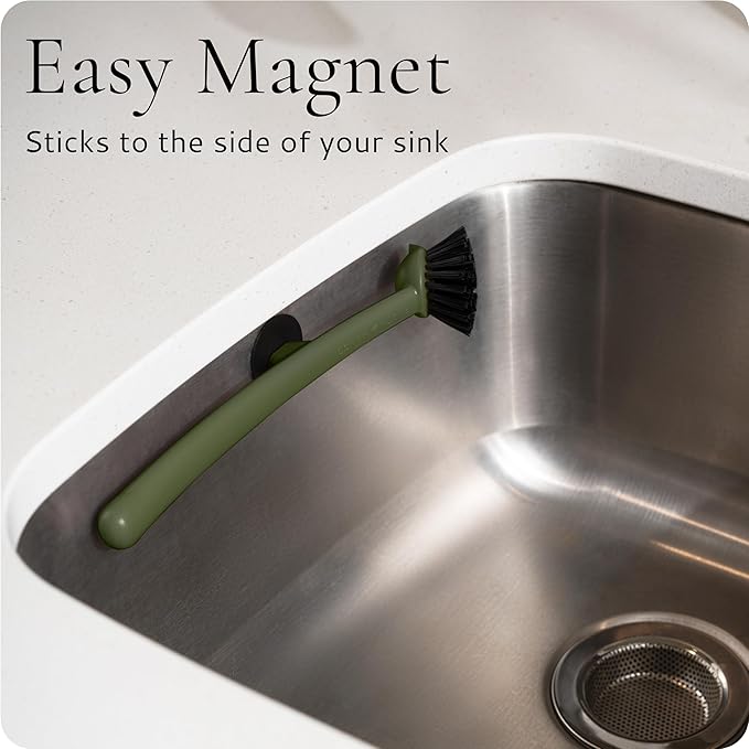 Earth & Mango Magnetic Dish Brush – Dish Scrubber - Image 2