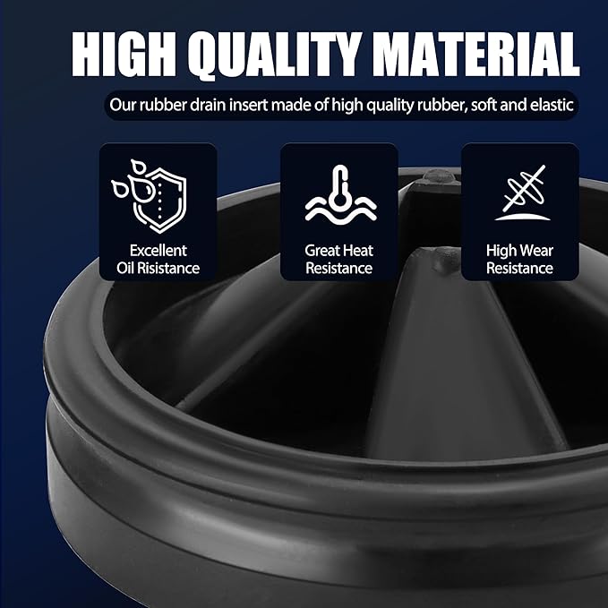 Garbage Disposal Splash Guards 3 3/8" Sink Baffle QCB-AM Replacement - Image 6