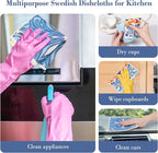 Lucomb 8 Pack Swedish Dish Cloths - Image 5