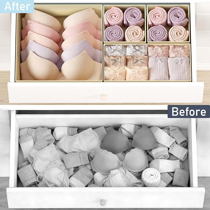 DIMJ Drawer Organizer Clothes Storage - Image 5