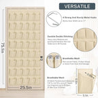 40-Pocket Over the Door Shoe Organizer - Image 3