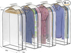 Upgraded Thickened Clear Garment Bags by Unknown