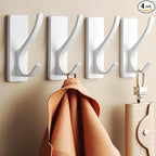 Self Adhesive Towel Hooks: Extra Strong 13LB, Stainless Hook by Josmimic