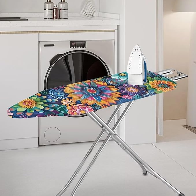 Boho Mandala Flower Printed Ironing Board Cover, 15x54 Inch Ironing Board Cover - Image 2