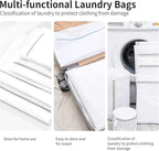 3 Pack Mesh Laundry Bags Medium by MDSXO- Fine Durable Lingerie Delicates Bag - Image 7
