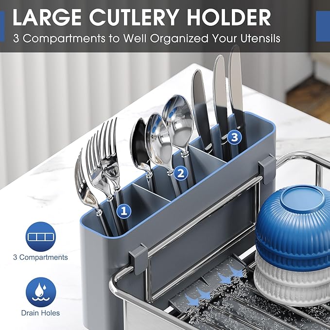 Stainless Steel Dish Drying Rack - Image 3
