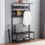Ambipolar 5-Pack Antique Black Wall Hooks, Vintage Modern Farmhouse Style - Image 6