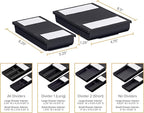 Bostitch Konnect Under Desk Drawer, Self-Adhesive Slide Out Storage Organizer - Image 6