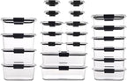 Rubbermaid Brilliance BPA Free 44-Piece Food Storage Containers Set Airtight - Image 2