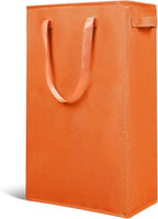 Odonata Slim Laundry Hamper Handles Collapsible Laundry Basket Thin Dirty by Odonata