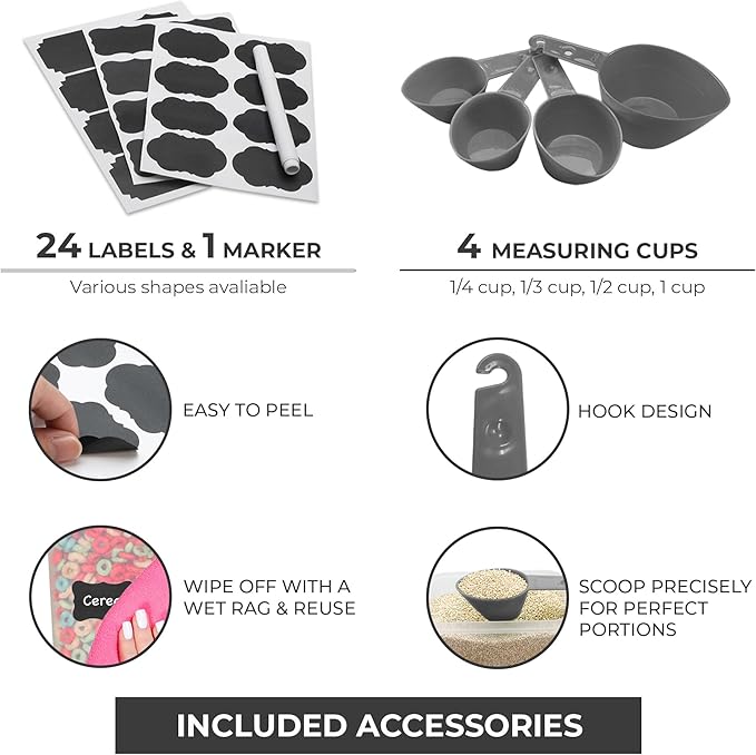 Freshware Kitchen Storage Containers - Image 3