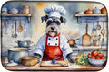 Caroline's Treasures DAC6321DDM Schnauzer The Chef Dish Drying Mat Absorbent by CarolinesTreasures