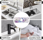Lavender Flowers Kitchen sink faucet pad, strong water absorption, anti slip - Image 8