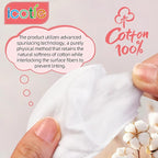 Oval Cotton Pads Ultra-Soft Cotton Ovals 100% Cotton Spunlace Purely Physical - Image 3