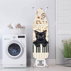 Cat Piano Print Ironing Board Cover Protector Music Note Print Iron Board Cover - Image 3