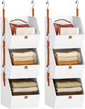 Collapsible Hanging Closet Organizer by Homsorout