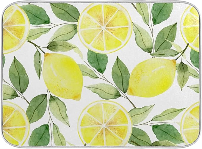 Absorbent Dish Drying Mat for Kitchen Counter by BEEPLUS