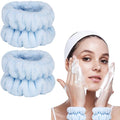 2pcs Wrist Bands for Washing Face, Microfiber Face Washing Wristbands, Arm by Taocar