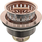BOTEMY B9171 Copper Kitchen Sink Drain Kit 3 1/2 Sink Strainer by BOTEMY