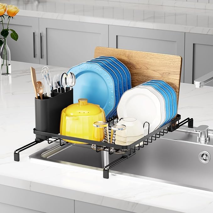 Over The Sink Dish Drying Rack, in Sink Dish Rack - Image 7