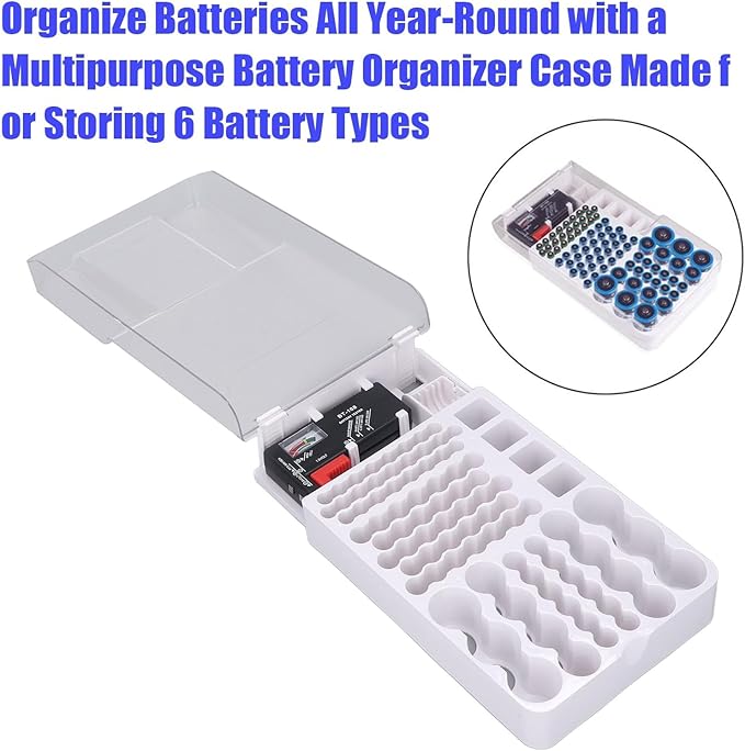 Battery Organizer Storage Case - Image 6